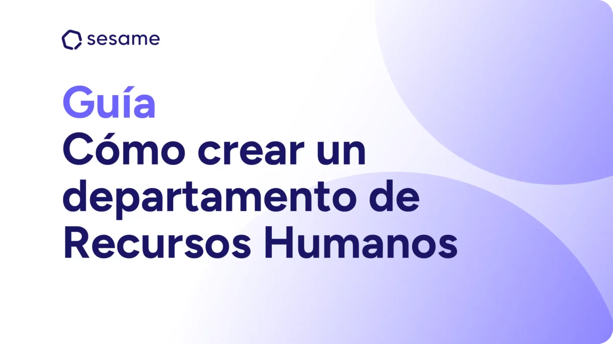 Portada guia como crear un departamento de rrhh