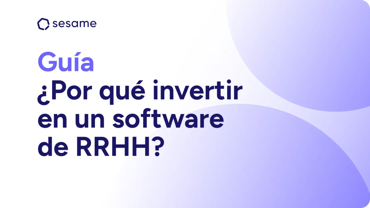guía por qué invertir en un software rrhh