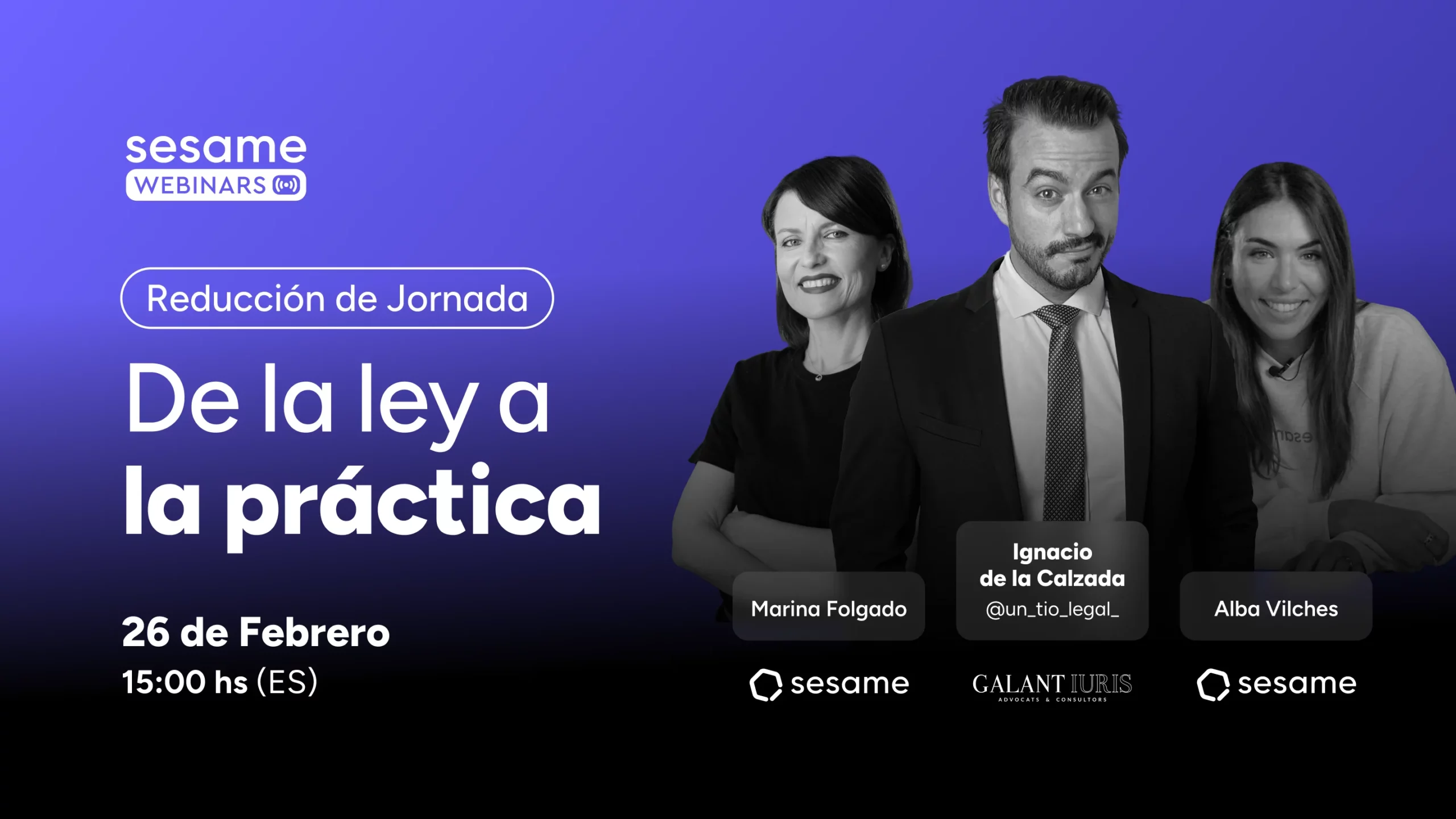 webinar reducción de jornada